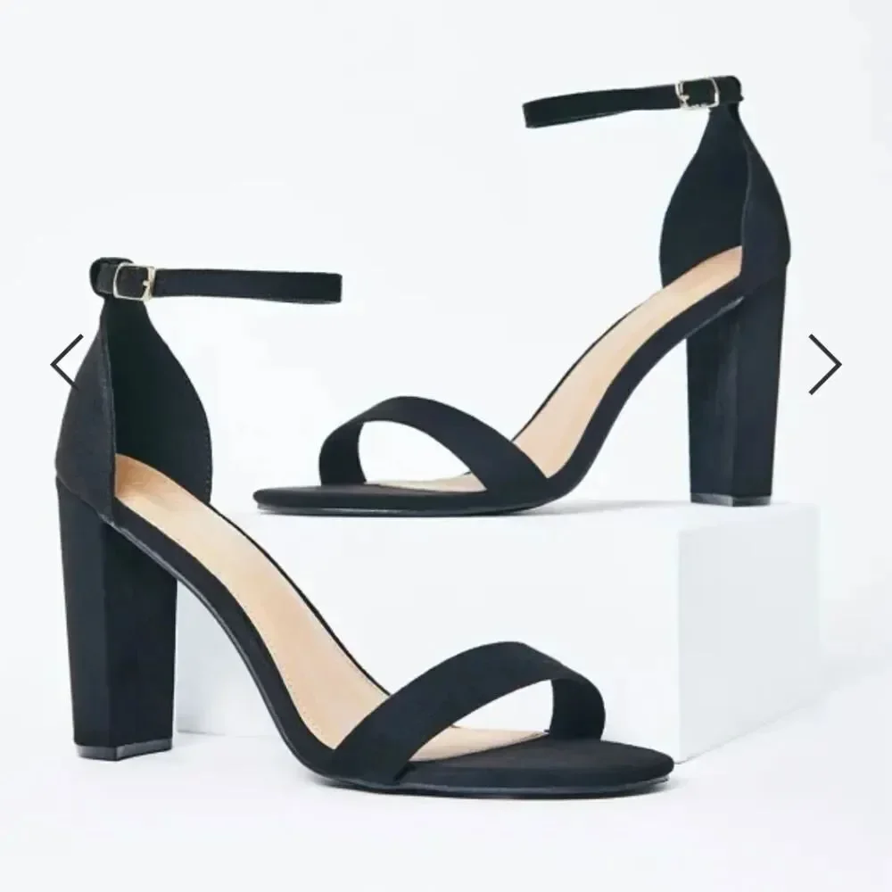 Just Fab Lorelai Block Heeled Sandal